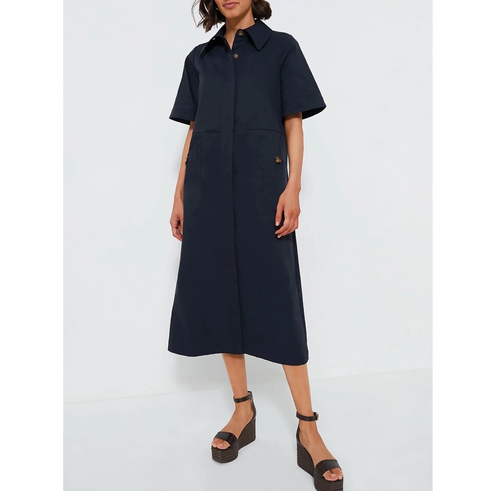 TUCKERNUCK Navy Jacqueline Maxi Dress